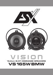 ESX Vision VS165W BMW Handbuch