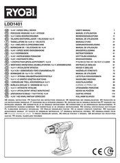 Ryobi LDD1401 Bedienungsanleitung