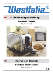 Westfalia 84 14 35 Bedienungsanleitung