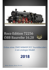 Roco ÖBB 16.20-Serie Bedienungsanleitung