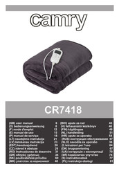 camry CR7418 Bedienungsanweisung