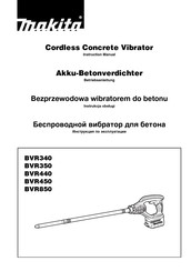 Makita BVR850 Betriebsanleitung