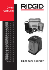 RIDGID GyroLight Bedienungsanleitung