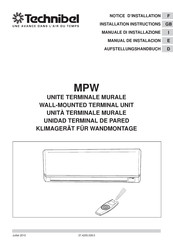 Technibel MPW1 Aufstellungshandbuch