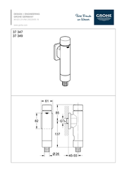 Grohe 37 349 Montageanleitung