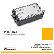 STAUFF PPC-CAN-FR Bedienungsanleitung