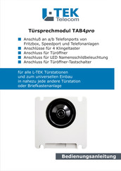 L-TEC TAB4pro Bedienungsanleitung