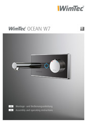 WimTec SanTec OCEAN W7 Montage- Und Bedienungsanleitung
