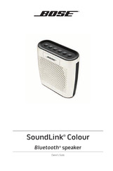 Bose SoundLink Colour Bedienungsanleitung