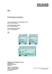 Jung 3902 REGHE Produktdokumentation