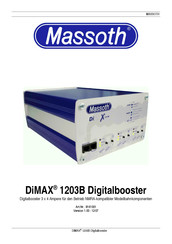 Massoth DiMAX 1203B Bedienungsanleitung