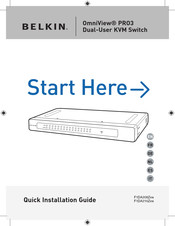 Belkin OmniView PRO3 Installationsanleitung