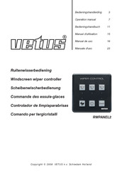 Vetus RWPANEL2 Bedienungshandbuch