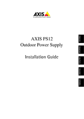 Axis PS12 Installationsanleitung