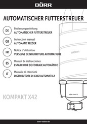 Dorr Kompakt X42 Bedienungsanleitung