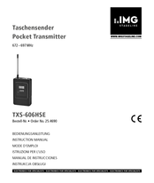 IMG STAGELINE TXS-606HSE Bedienungsanleitung
