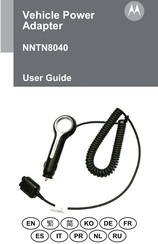 Motorola NNTN8040 Bedienungsanleitung