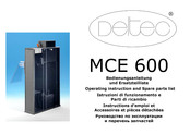 Deltec MCE 600 Bedienungsanleitung