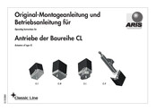 ARIS CL-L Original Montageanleitung Und Betriebsanleitung