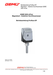Gemu 3030 mFlow Betriebsanleitung