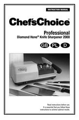 Chef'sChoice Professional Diamond Hone 2000 Anleitungshandbuch