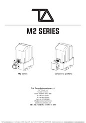 TA M2 series Gebrauchsanweisungen