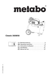 Metabo Classic 350/8/50 Betriebsanleitung