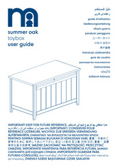 mothercare summer oak Bedienungsanleitung