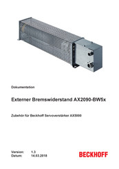Beckhoff AX2090-BW51-3000 Dokumentation