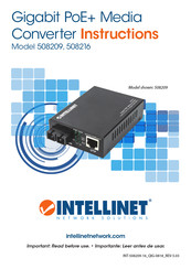 Intellinet 508216 Instruktionshandbuch