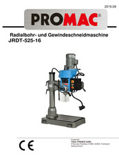 Promac JRDT-525-16 Handbuch
