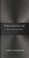 PRESIDIUM Electronic Gem Gauge PEGG Handbuch