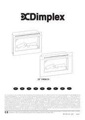 Dimplex DF2550-EU-500H-E Bedienungsanleitung