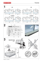 Arneg Toronto G4 MAXI Betriebsanleitung