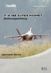 Freewing F/A 18E Super Hornet 90mm Bedienungsanleitung
