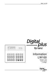 Lenz Elektronik LW100 Information
