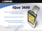 Garmin iQue 3600 Anwendungshandbuch