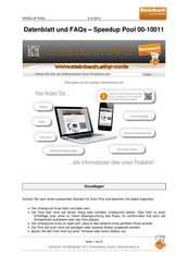 Steinbach Speedup Pool 00-10011 Datenblatt Und Faqs