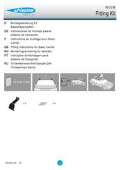 Whispbar K002W Fitting Kit Montageanleitung