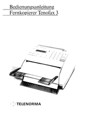 Telenorma Tenofax 3 Bedienungsanleitung