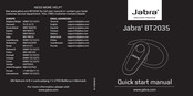 Jabra BT2035 Schnellstartanleitung