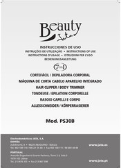 Jata Beauty PS30B Bedienungsanleitung