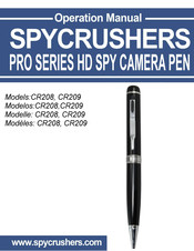 Spycrushers Pro serie Bedienungsanleitung