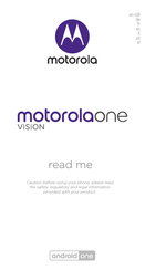 Motorola one vision Bedienungsanleitung
