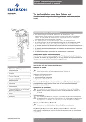 Emerson NEOTECHA Einbau- Und Wartungsanleitungen