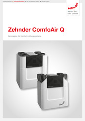 Zehnder ComfoAir Q600 ST Serviceplan