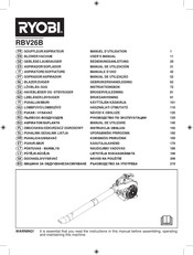 Ryobi RBV26B Bedienungsanleitung