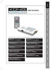 Konig Computer CMP-TELVIEW2 Anleitung