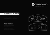 Nowsonic DBOX two Bedienungsanleitung