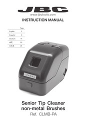 jbc Senior Tip Cleaner Bedienungsanleitung